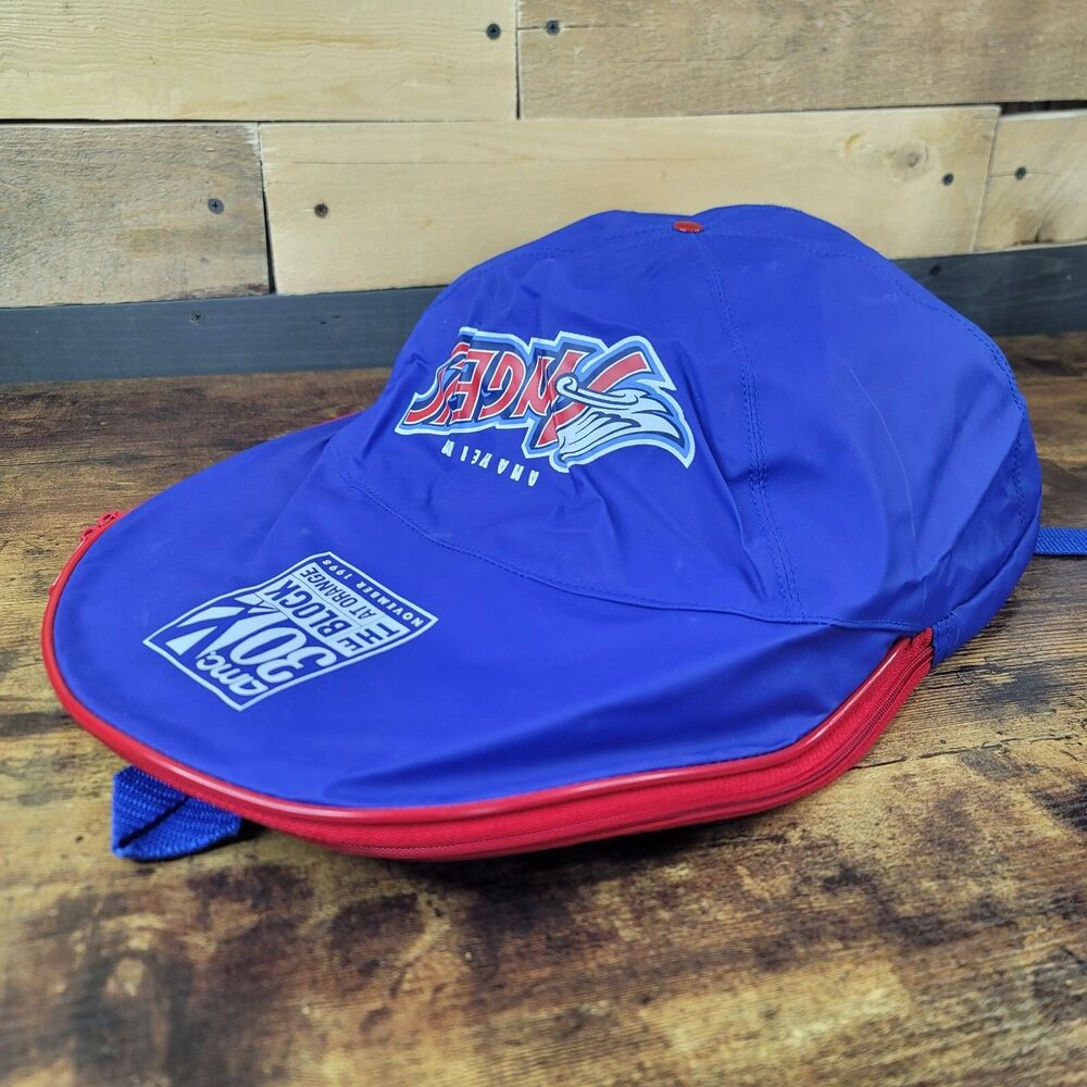 Vintage Anaheim Angels Los Angeles 1998 Stadium Giveaway AMC Hat Backpack 65